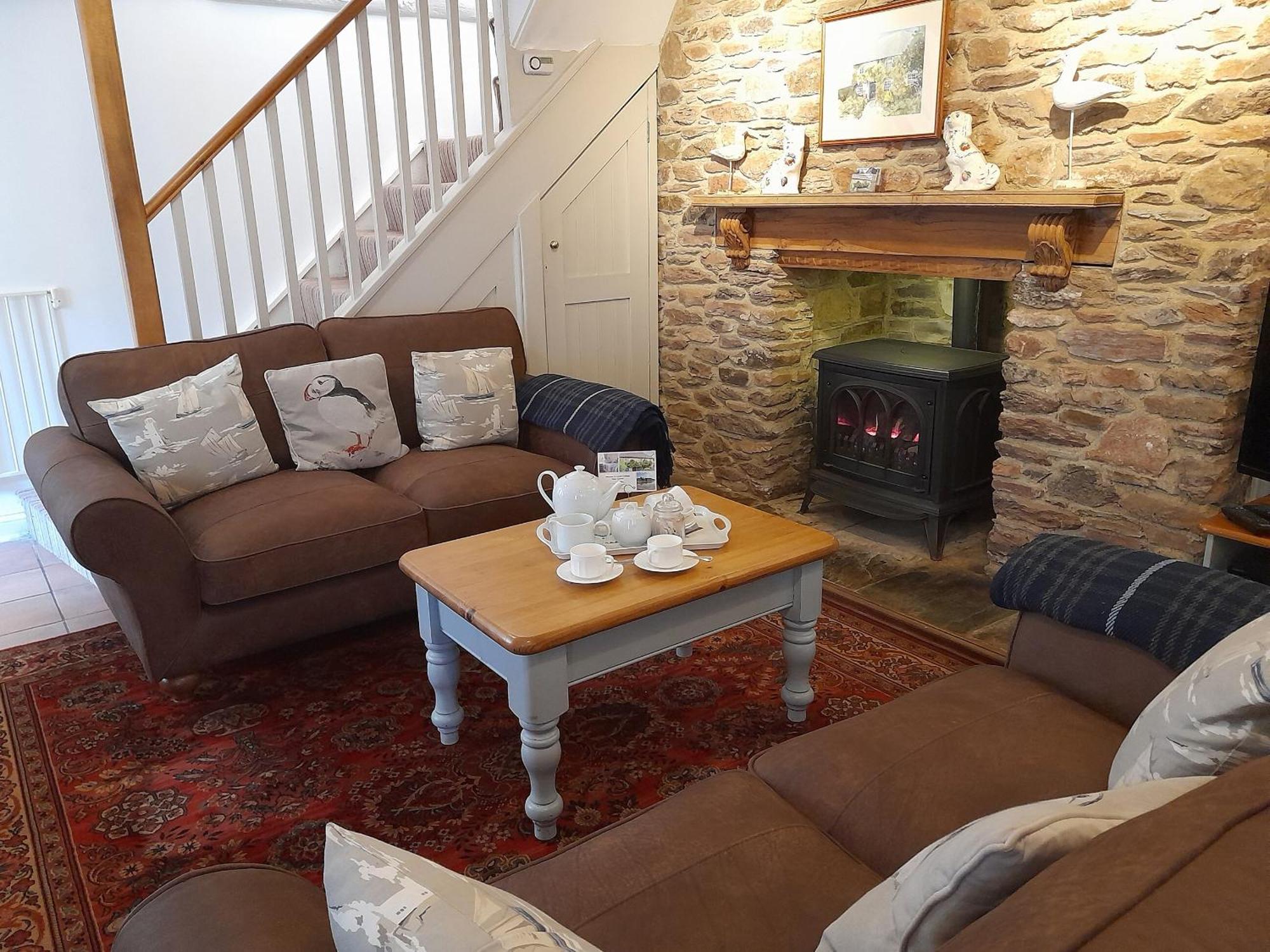 Laurel Cottage Stoke Gabriel Bagian luar foto