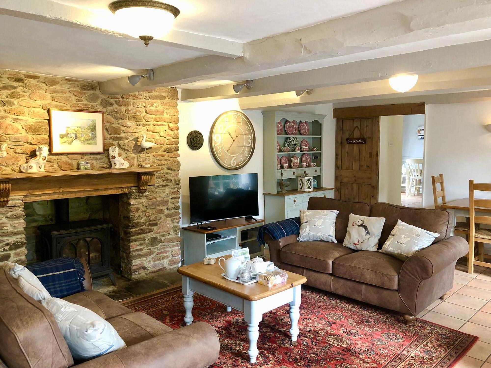 Laurel Cottage Stoke Gabriel Bagian luar foto